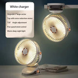 NNEOBA 8000mAh Clip-On Rechargeable Fan