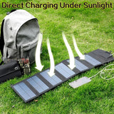 NNEOBA Foldable Portable Solar Panel Charger