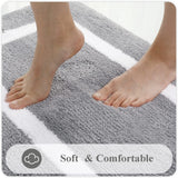 NNEOBA Luxurious Comfort: Olanly Absorbent Bath Mat for Stylish and Cozy Home Decor