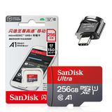 256GB Micro SD Memory Card C10 UHS-1 A1 with Type-C Card Reader