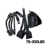 NNEOBA Pull-Up Assistance Bands Set 300LB Resistance Black