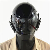 Cyberpunk Mask Led Hair Festival Halloween Christmas Cosplay Helmet Party Gift For Adults