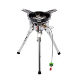 NNEOBA 8400W Foldable Gas Camping Stove Silver