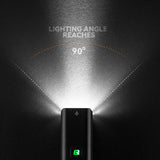 NNEOBA Bike Front Light 1500LM, 5000mAh Rechargeable LED Headlamp with Smart Sensor