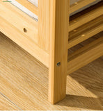 NNEOBA 4-Tier Laundry Hamper with Tilt-Out Basket | Bathroom Storage Shelf Organizer