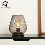 NNEOBA Cordless Metal Candle Holder: Nordic Elegance for Home Decor