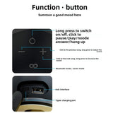 NNEOBA Mini Bluetooth Speaker Subwoofer Compact Desktop