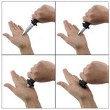 Funny Halloween Retractable Dagger Prank Toy – Plastic Fake Knife