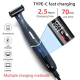 NNEOBA 7 in 1 Electric Epilator & Precision Shaver Wet & Dry Use Black