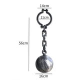 Halloween Plastic Handcuffs Fetters Ball Props Realistic Pranks With Chain Anklets Costume Props Prisoners Cosplay Accessories