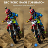 NNEOBA 5K Ultra HD Action Camera with Electronic Stabilization Grey