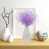 NNEOBA 50-Piece Purple Crystal Droplet Bouquet | Home & Party Decoration Set
