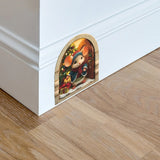 Cute Christmas Small Mouse Wall Sticker