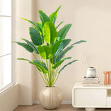 Artificial Tropical Palm Plant Realistic Faux Greenery