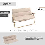 NNEOBA Double Foldable Camping Chair with Aluminum Frame