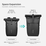 Expandable Roll-Top Laptop Backpack – Water-Resistant Travel & Business Backpack