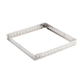 NNEOBA Foldable Stainless Steel Outdoor Gas Stove Windshield for Camping and BBQ