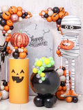 1PC Halloween Mummy Pumpkin Balloon – Spooky Party Decoration for Trick or Treat, Home & Halloween Events