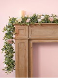 NNESN Pink Romantic Artificial Flower Vine - Lifelike Floral Decor