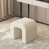 NNEOBA Modern White Vanity Chair for Kids and Adults