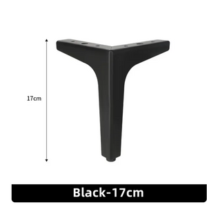 NNEOBA Set of 4 Luxury Metal Furniture Legs
