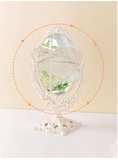 NNESN European-Style Vintage Double-Sided Makeup Mirror