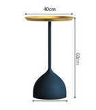 NNEOBA Modern Light Luxury Coffee Table for Living Room, Balcony, and Bay Window