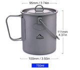 NNEOBA Titanium Camping Mug
