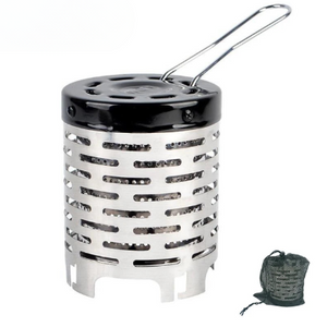 NNEOBA Compact Wear-resistant Mini Gas Heater Stove for Outdoor Camping