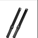 NNEOBA  2PCS Battle Rope Elastic Strength Training & Fitness Black
