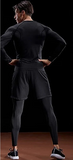 NNEOBA Long Sleeve T Shirt Men Elastic Training T-shirt