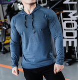 NNEOBA Men's Fitness Tracksuit as Running Sport Hoodie & Gym Joggers Set