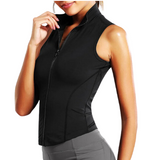 NNEOBA Women’s High Neck Sleeveless Sports Vest