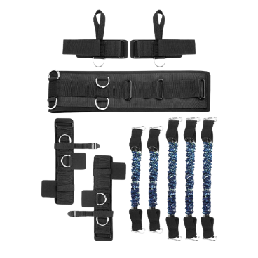 NNEOBA Explosive Power Resistance Band Set for Boxing and Agility Training