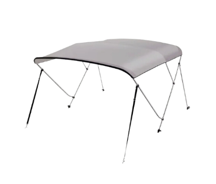 NNEOBA Bimini Top with 25mm Aluminum Tube and 600D Polyester Canvas