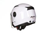 NNEOBA Men's Dual Lens Motorcycle Half Helmet