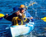 NNEOBA Aluminum Alloy Kayak Paddle Set