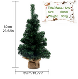 NNEOBA Premium Hinged Artificial Christmas Tree with Metal Stand