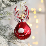 NNEOBA Elk Christmas Tree Bauble Ornaments (2pcs)