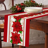 NNEOBA Christmas Table Runner Holiday Decor