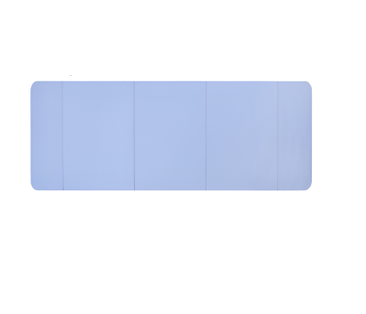 NNETM Foldable POE Yoga Mat Lightweight Anti-Slip (6mm)