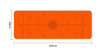 NNETM Ultra-Thin PU Natural Rubber Yoga Mat