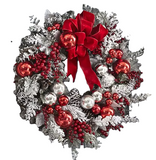 NNEOBA Christmas Wreath Rattan Set for Doors