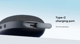 NNEOBA Portable Bluetooth Speaker Outdoor Waterproof (Black)