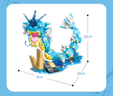 NNEOBA Pokemon Building Blocks Set for Kids (Gyarados)