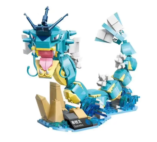 NNEOBA Pokemon Building Blocks Set for Kids (Gyarados)