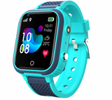 NNEOBA Kids 4G Smartwatch GPS Video Call Waterproof (Blue)