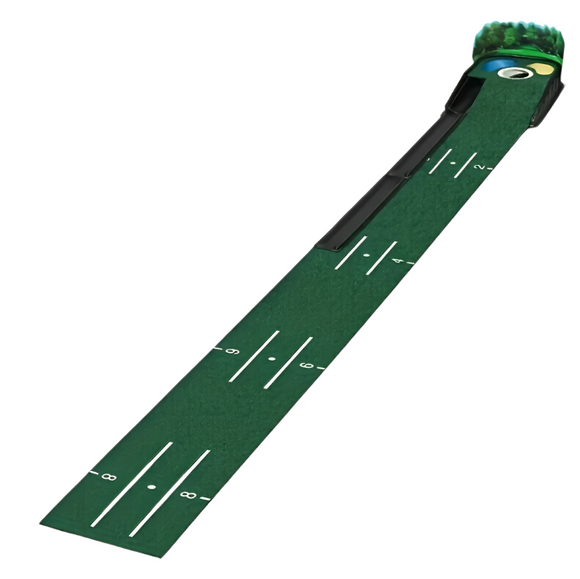 NNETM Golf Putting Mat Set with Ball Return System