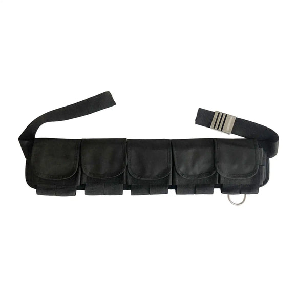 NNEOBA Waterproof Scuba Weight Belt with 5 Pockets for Customizable Buoyancy