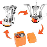 NNEOBA Portable Camping Accessories Gas Cooker